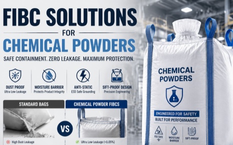 How to Choose the Right FIBC Bulk Bag for Chemical Powders?