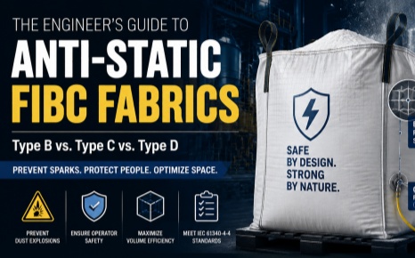 Are You Risking Dust Explosions? How to Choose Between Type B, C, and D FIBC Base Fabrics?