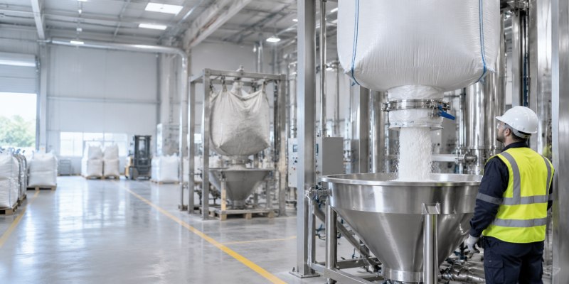 How Custom FIBC Discharge Spouts Can Shorten Bulk Bag Unloading Time？
